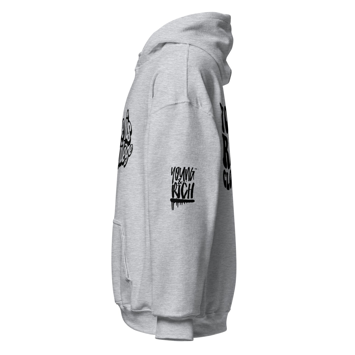 Young & Rich Phrase 4 Unisex Hoodie