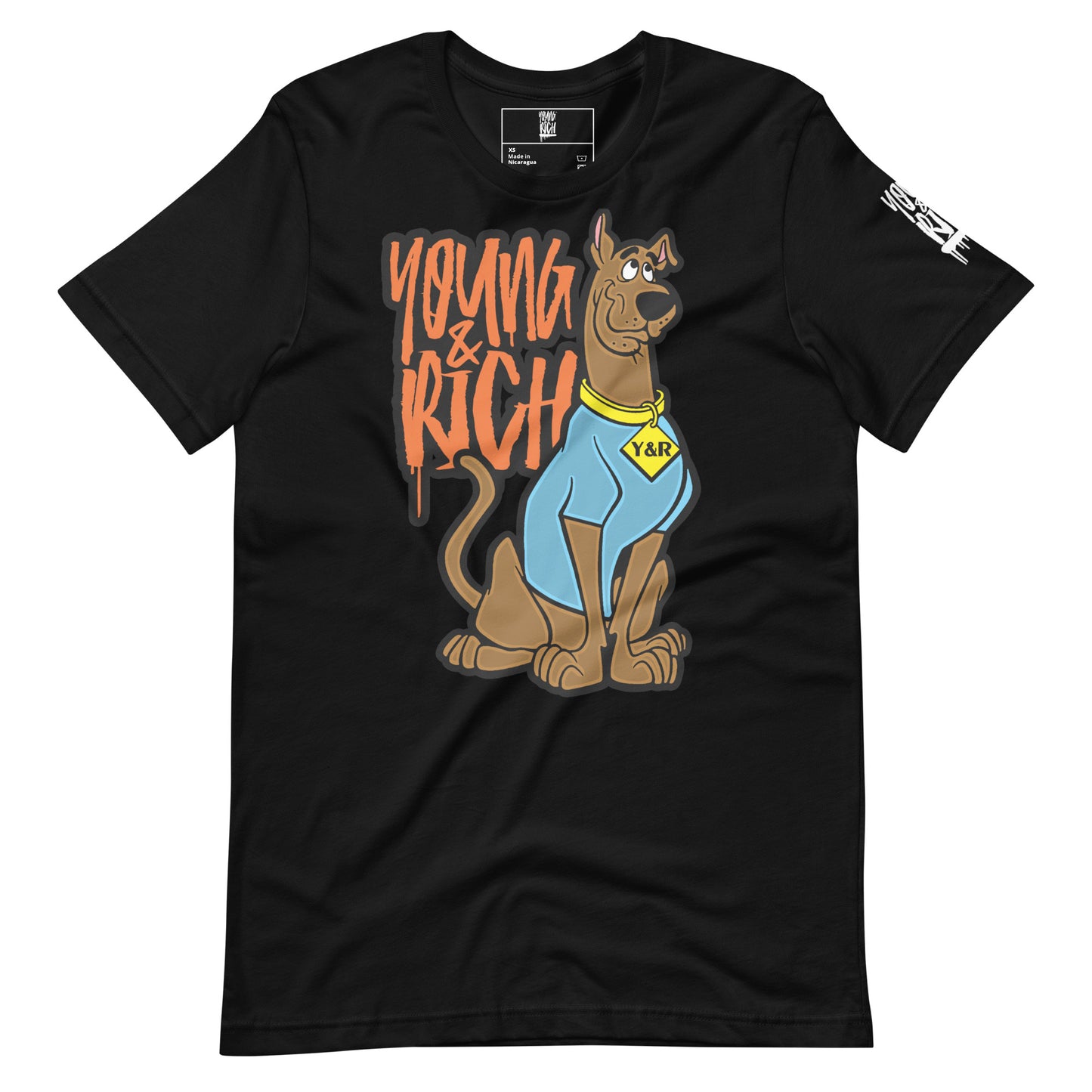 Young & Rich Scooby Unisex t-shirt