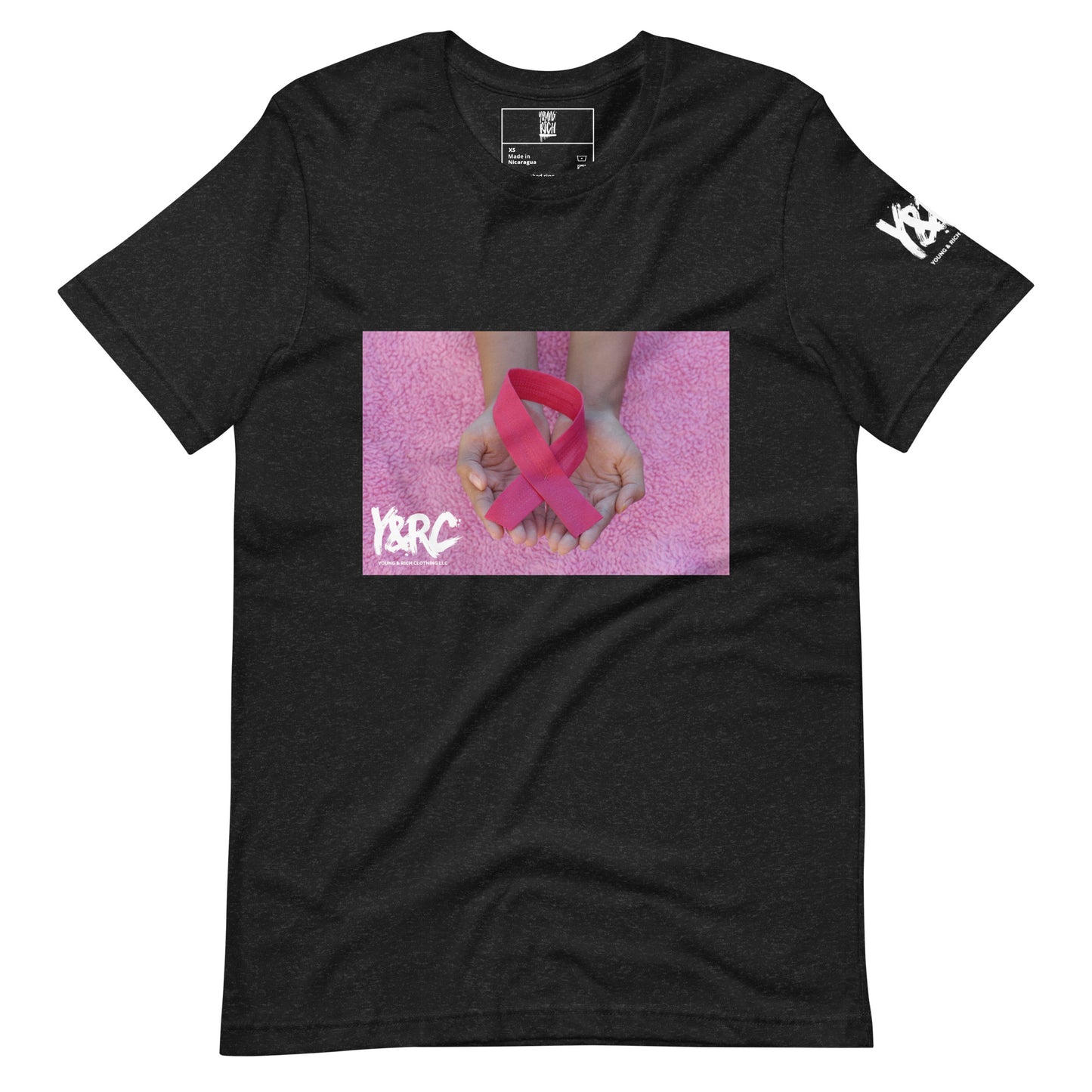 Young & Rich Clothing Breast Cancer Awareness Unisex t-shirt