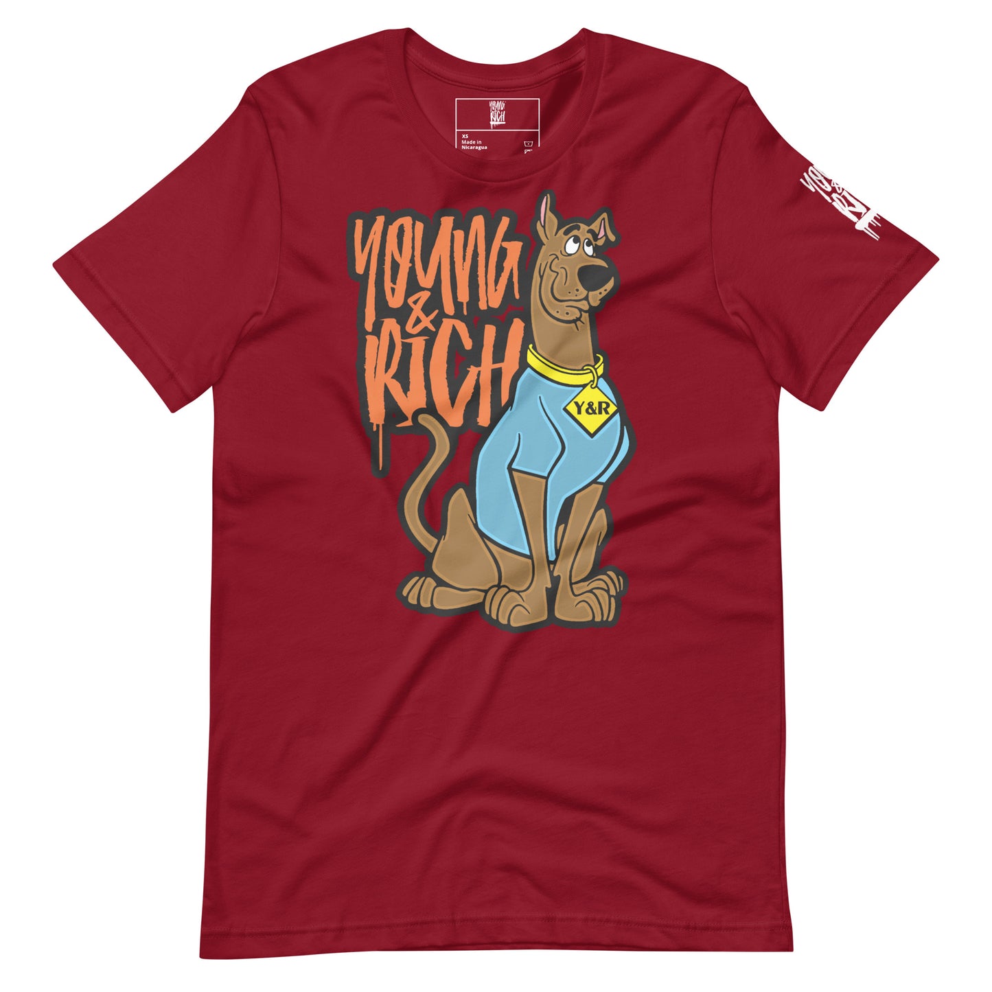 Young & Rich Scooby Unisex t-shirt