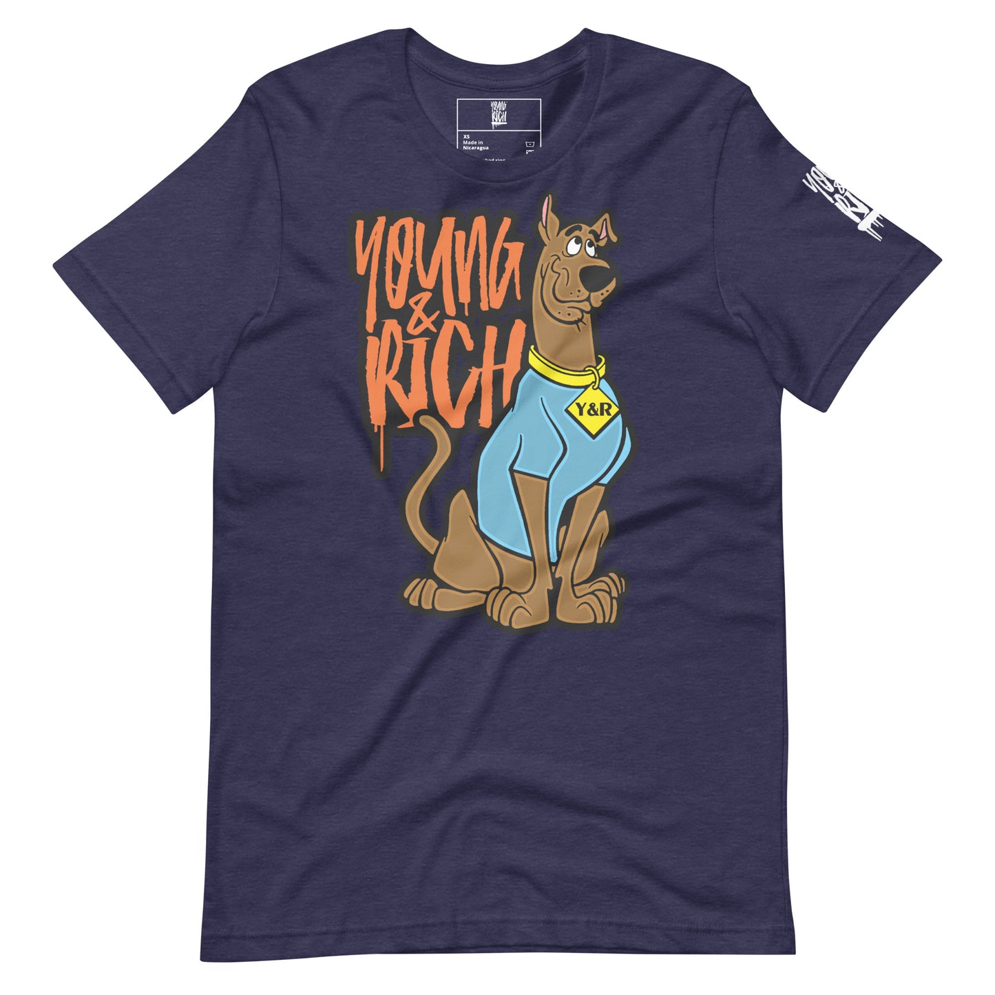 Young & Rich Scooby Unisex t-shirt