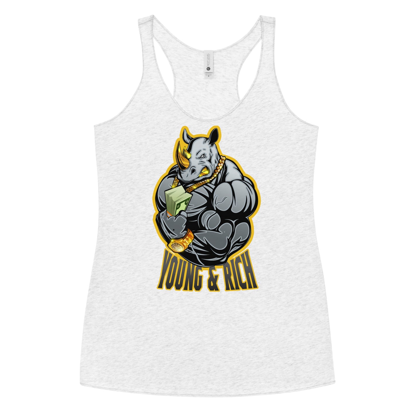 Young & Rich Women's Racerback Tank