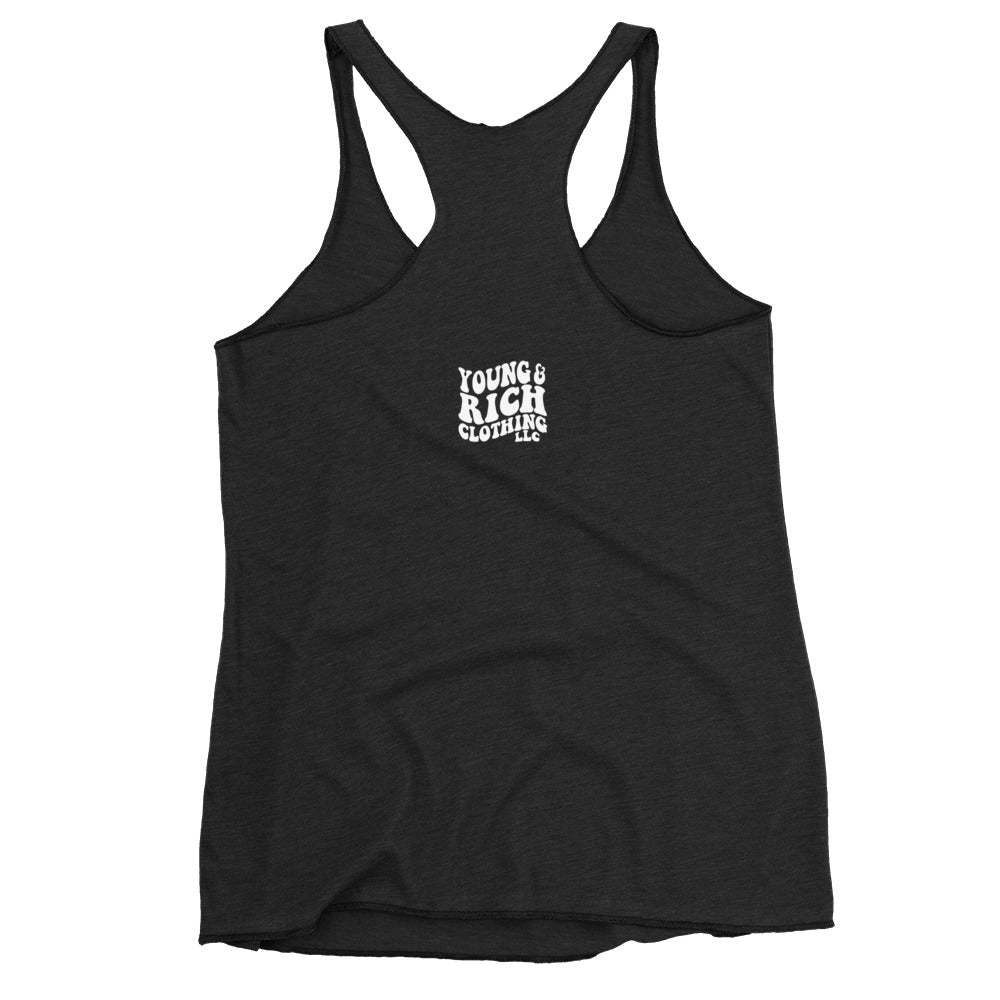 Young & Rich 70's Women's Racerback Tank