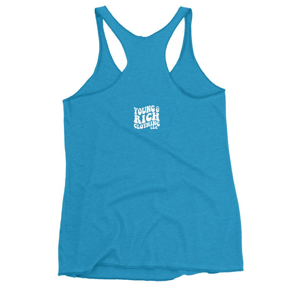 Young & Rich 70's Women's Racerback Tank