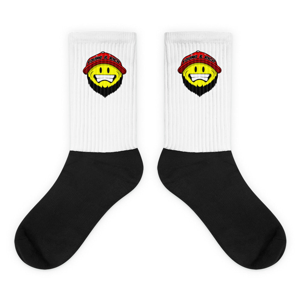 Young & Rich Emoji Socks