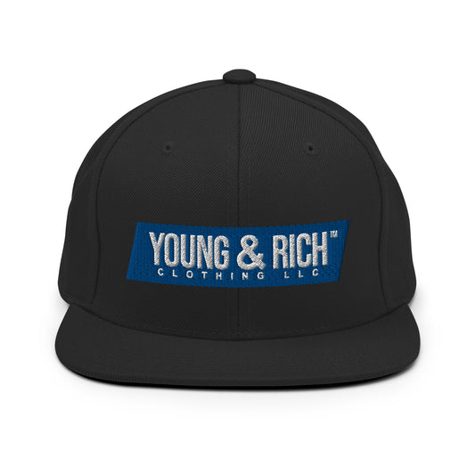 Young & Rich Marathon 2 Snapback Hat