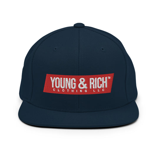 Young & Rich Marathon Snapback Hat