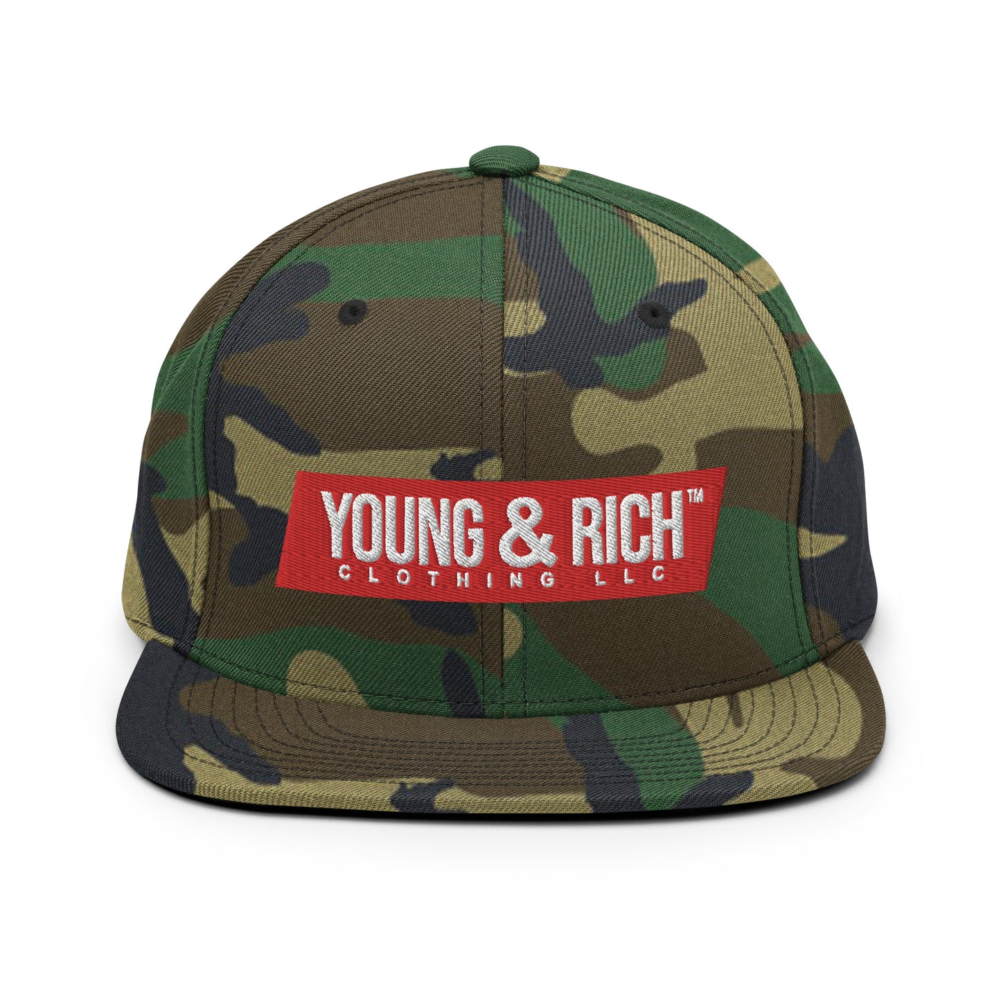 Young & Rich Marathon Snapback Hat