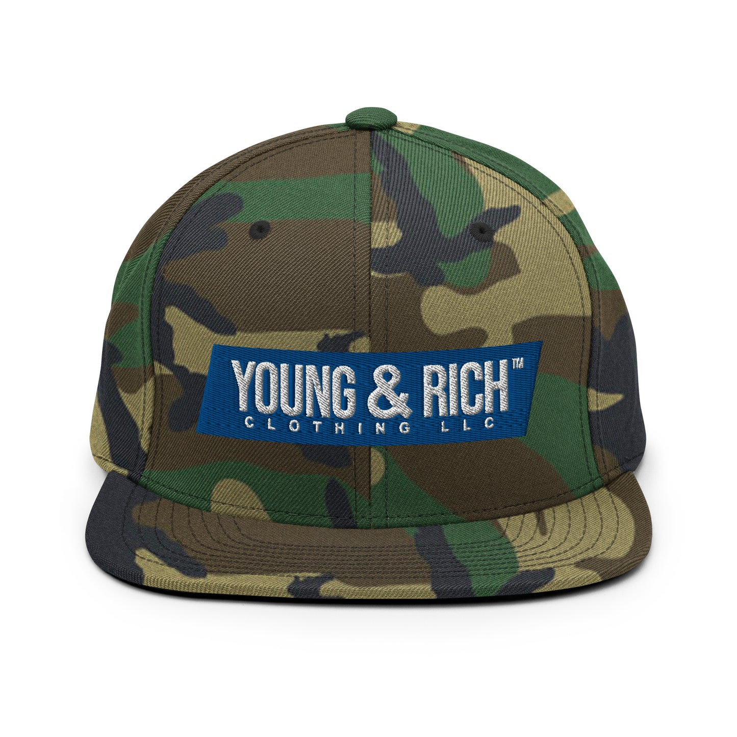 Young & Rich Marathon 2 Snapback Hat