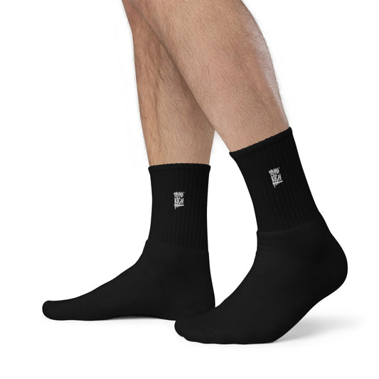 Young & Rich Clothing Embroidered socks