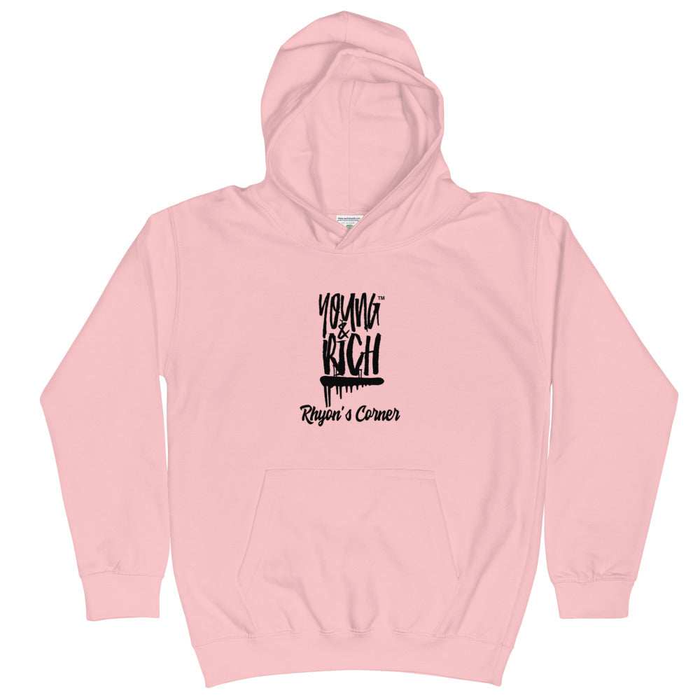 Young & Rich Rhyon's Corner Kids Hoodie