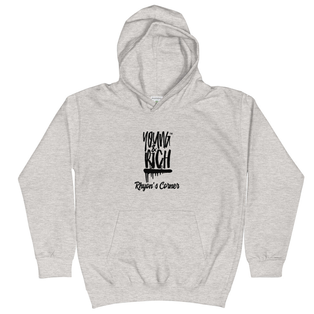 Young & Rich Rhyon's Corner Kids Hoodie