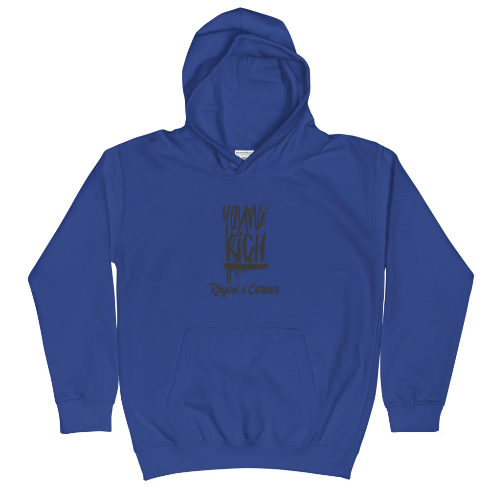 Young & Rich Rhyon's Corner Kids Hoodie