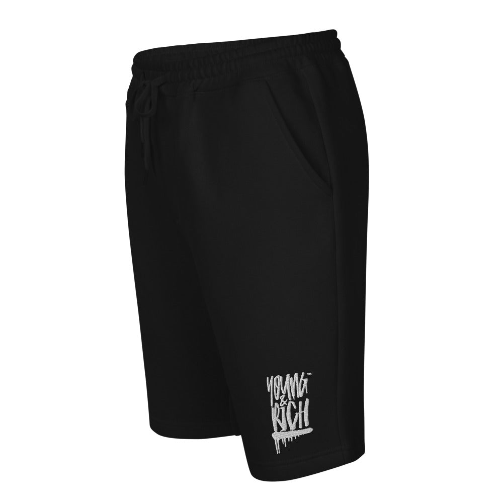 Young & Rich Men's fleece shorts