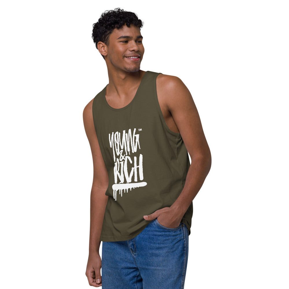 Young & Rich Men’s premium tank top