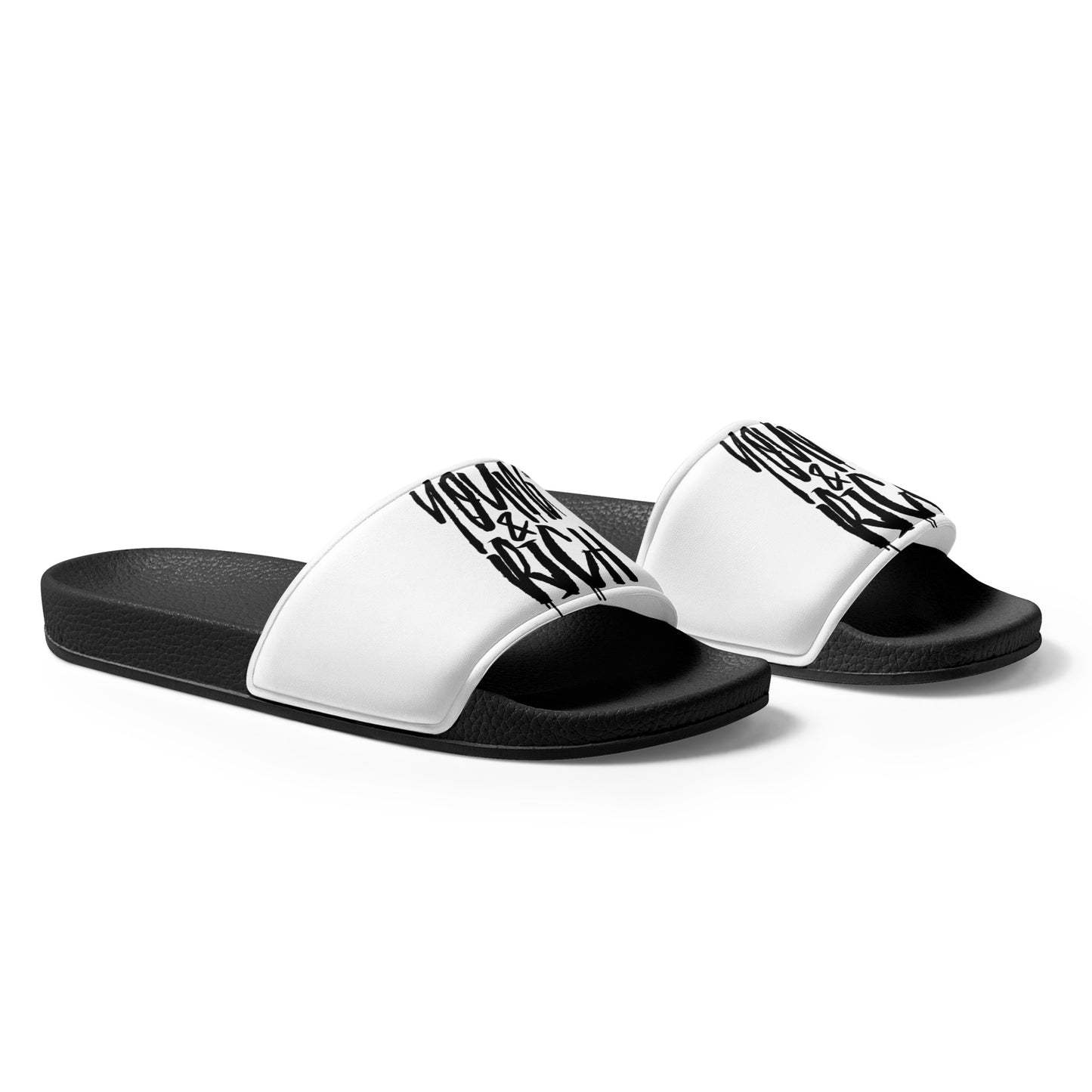 Young & Rich Drip Men’s slides