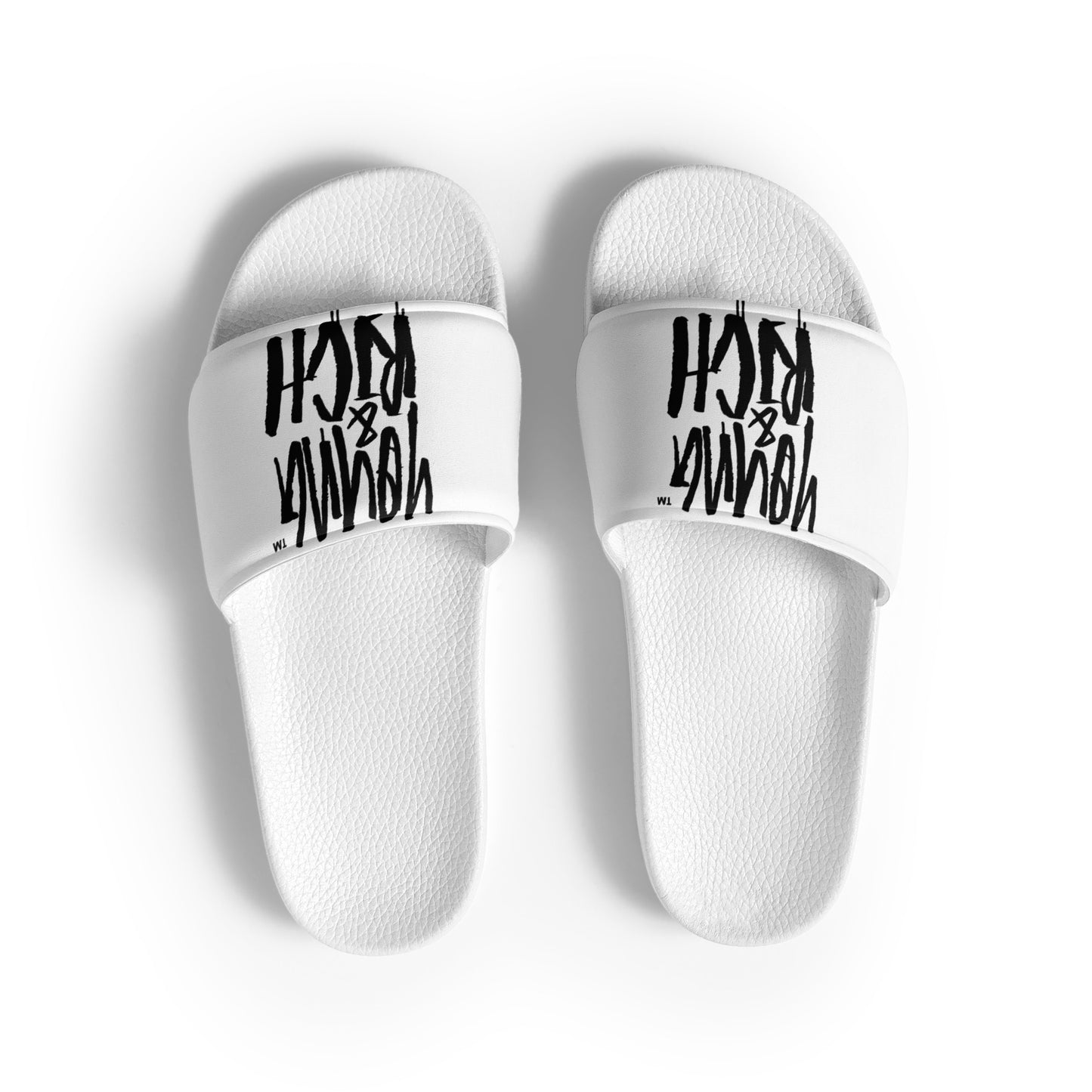 Young & Rich Drip Men’s slides