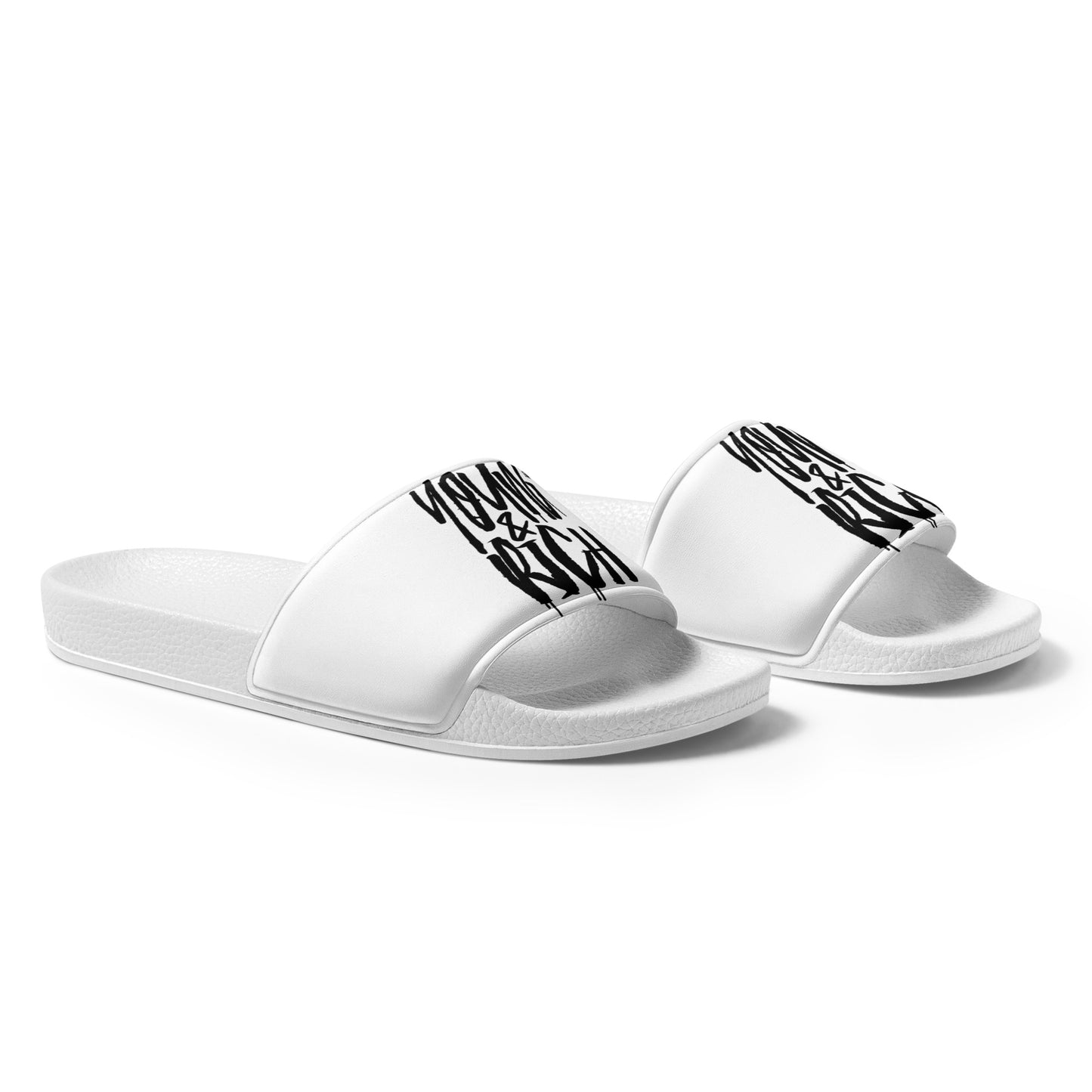 Young & Rich Drip Men’s slides