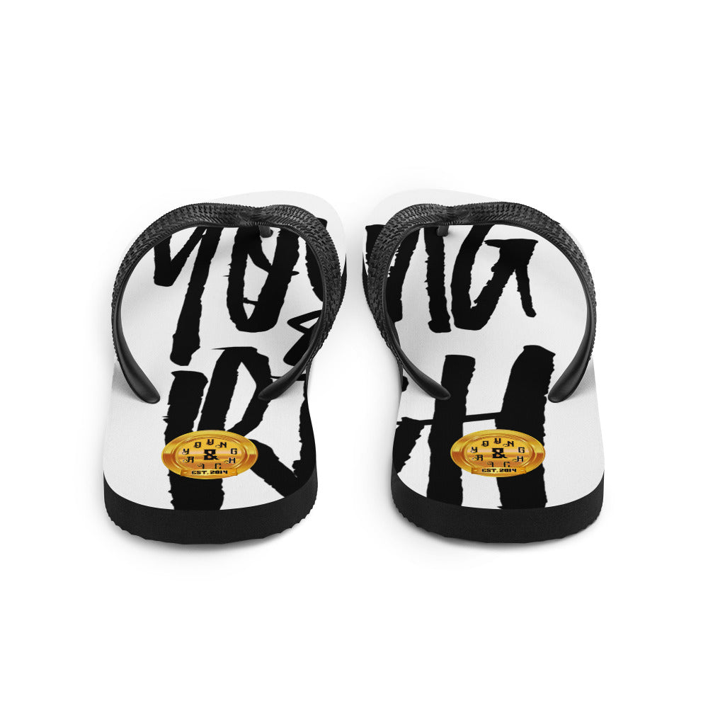 Young & Rich Drip Flip-Flops