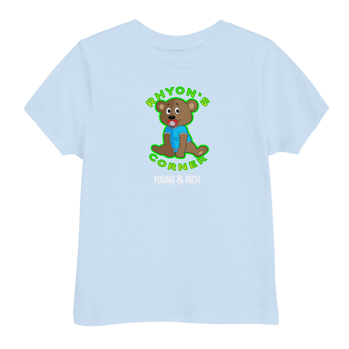 Young & Rich Rhyon's Corner Toddler jersey t-shirt