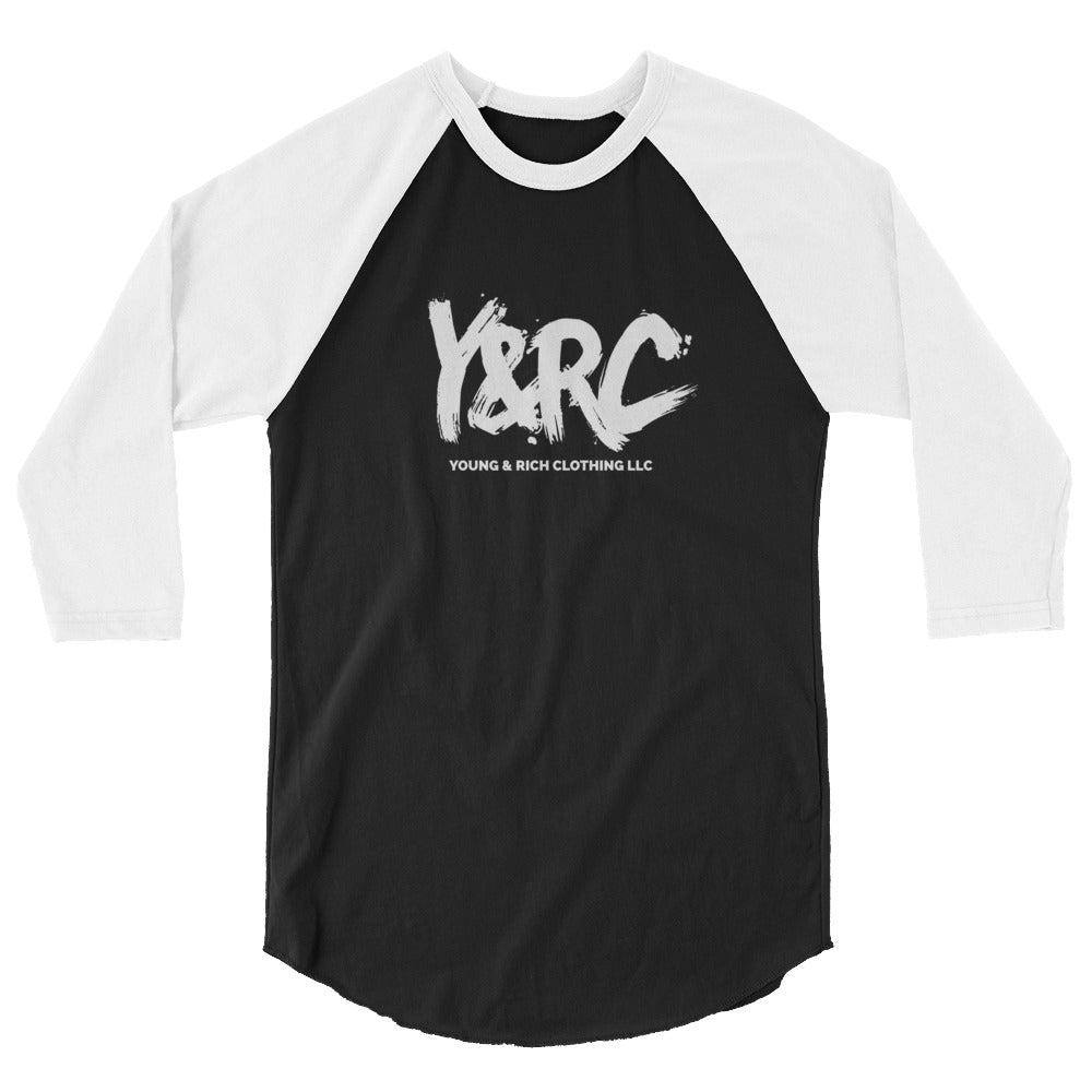 Young & Rich 3/4 sleeve baseball shirt