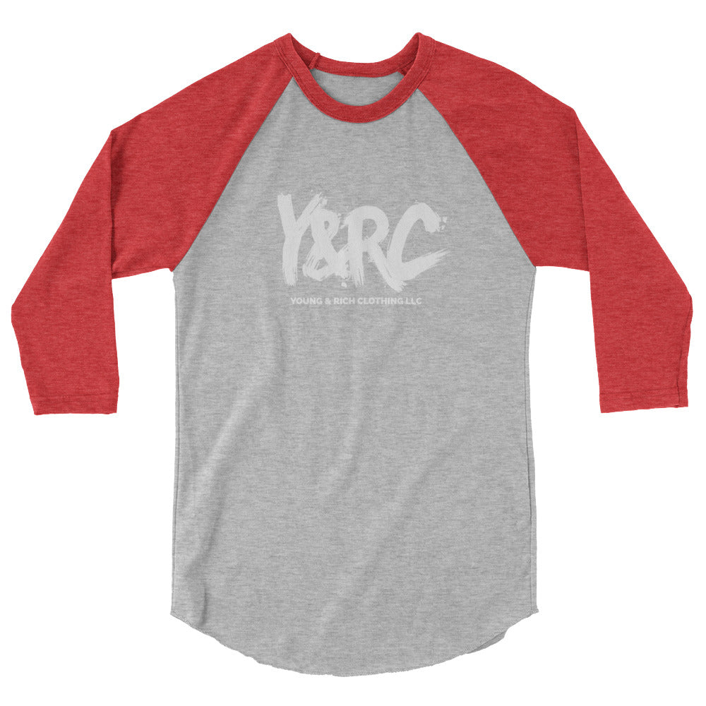 Young & Rich 3/4 sleeve baseball shirt