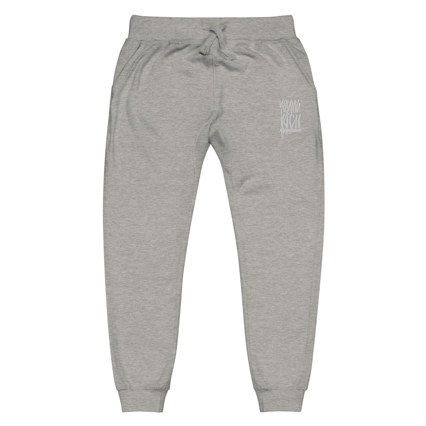 Young & Rich Unisex fleece sweatpants