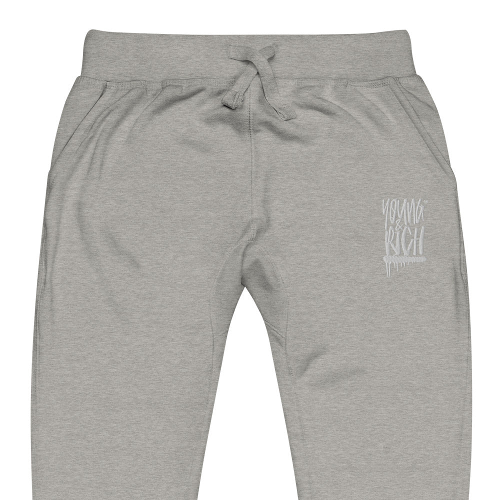 Young & Rich Unisex fleece sweatpants