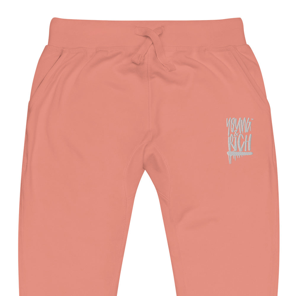 Young & Rich Unisex fleece sweatpants