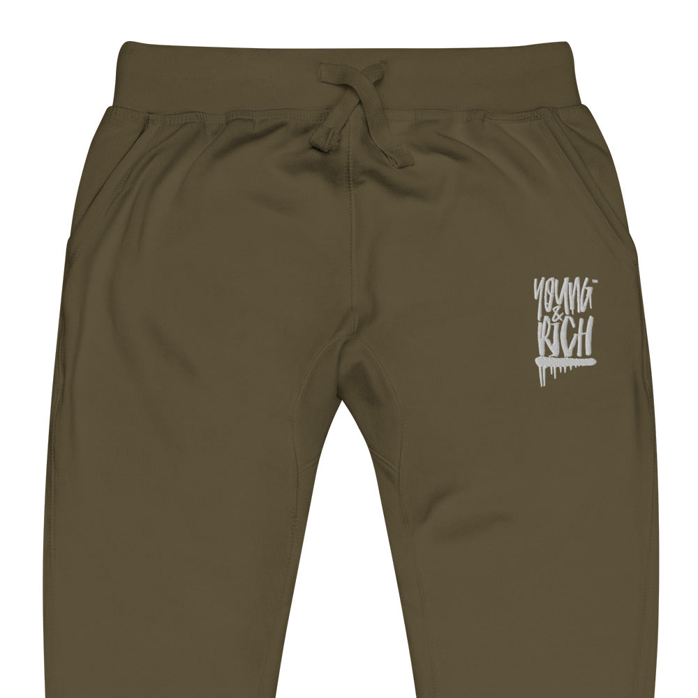 Young & Rich Unisex fleece sweatpants