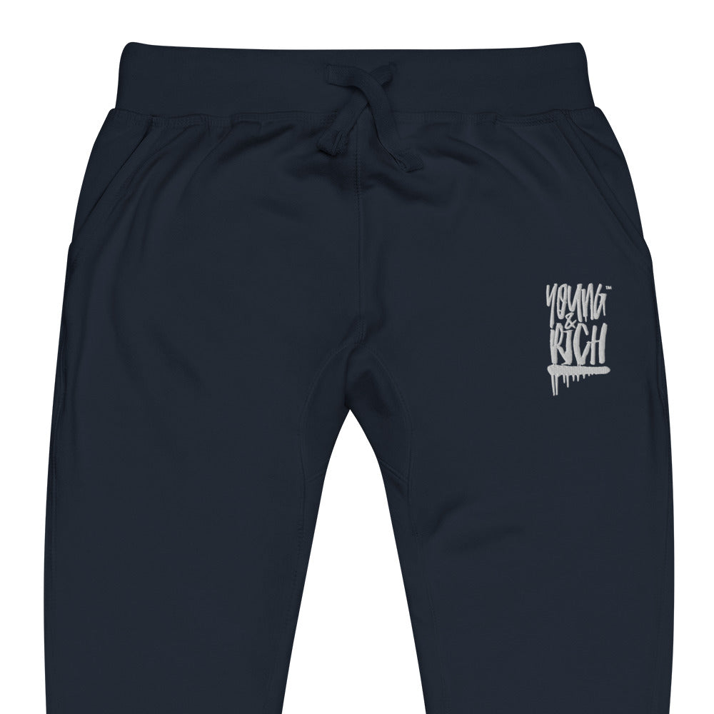 Young & Rich Unisex fleece sweatpants