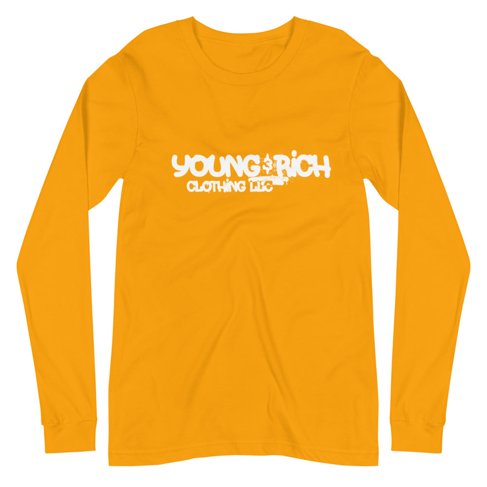 Young & Rich Spring Unisex Long Sleeve Tee