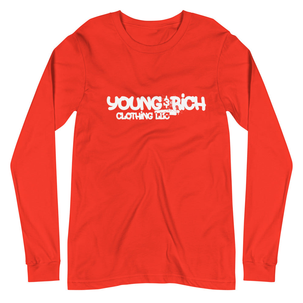 Young & Rich Spring Unisex Long Sleeve Tee