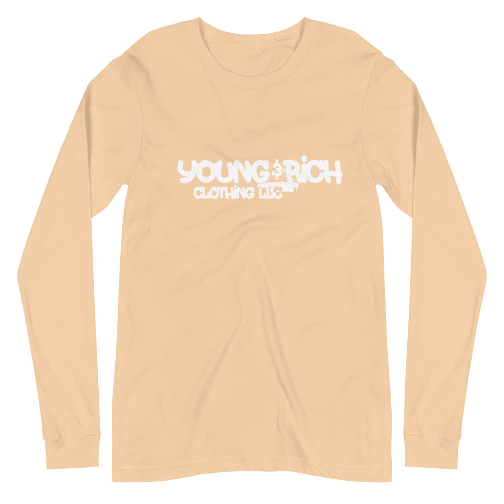 Young & Rich Spring Unisex Long Sleeve Tee