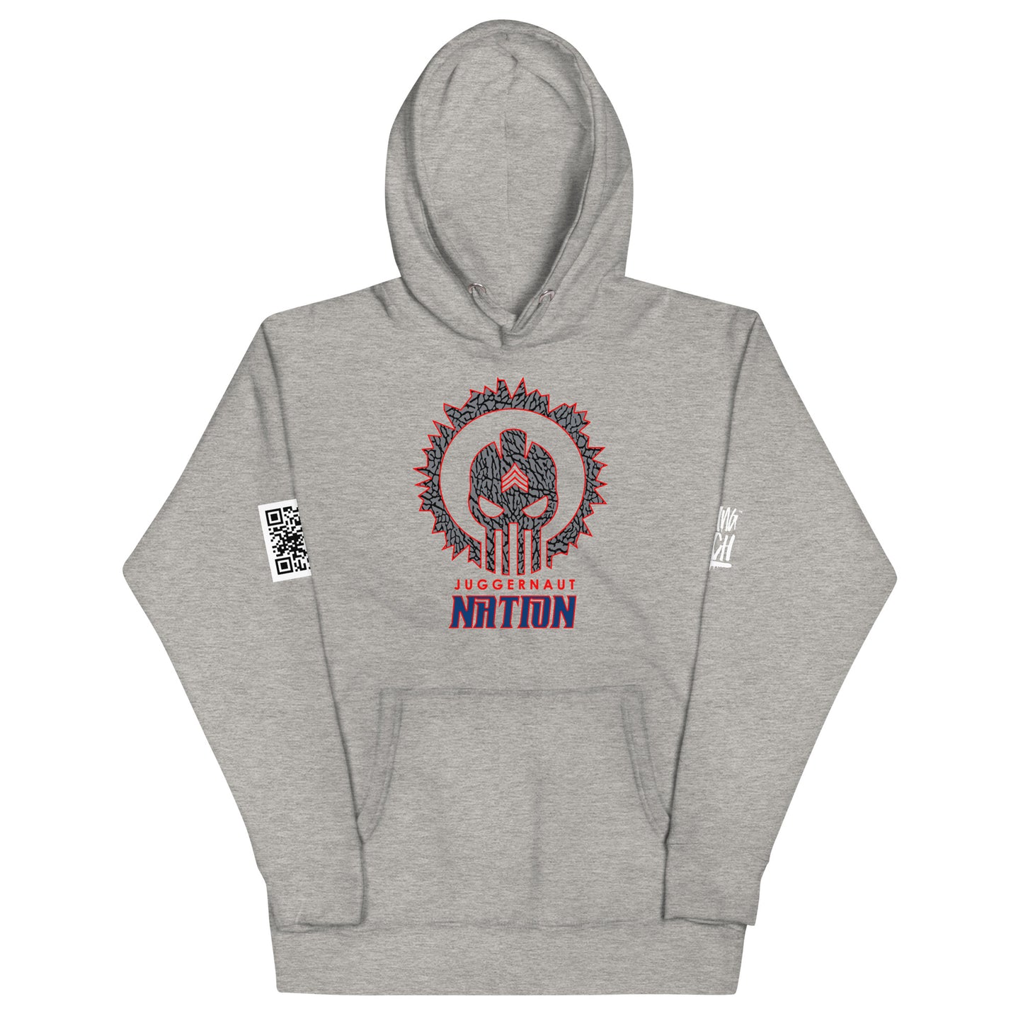 Juggernaut Nation Elephant Print Unisex Hoodie