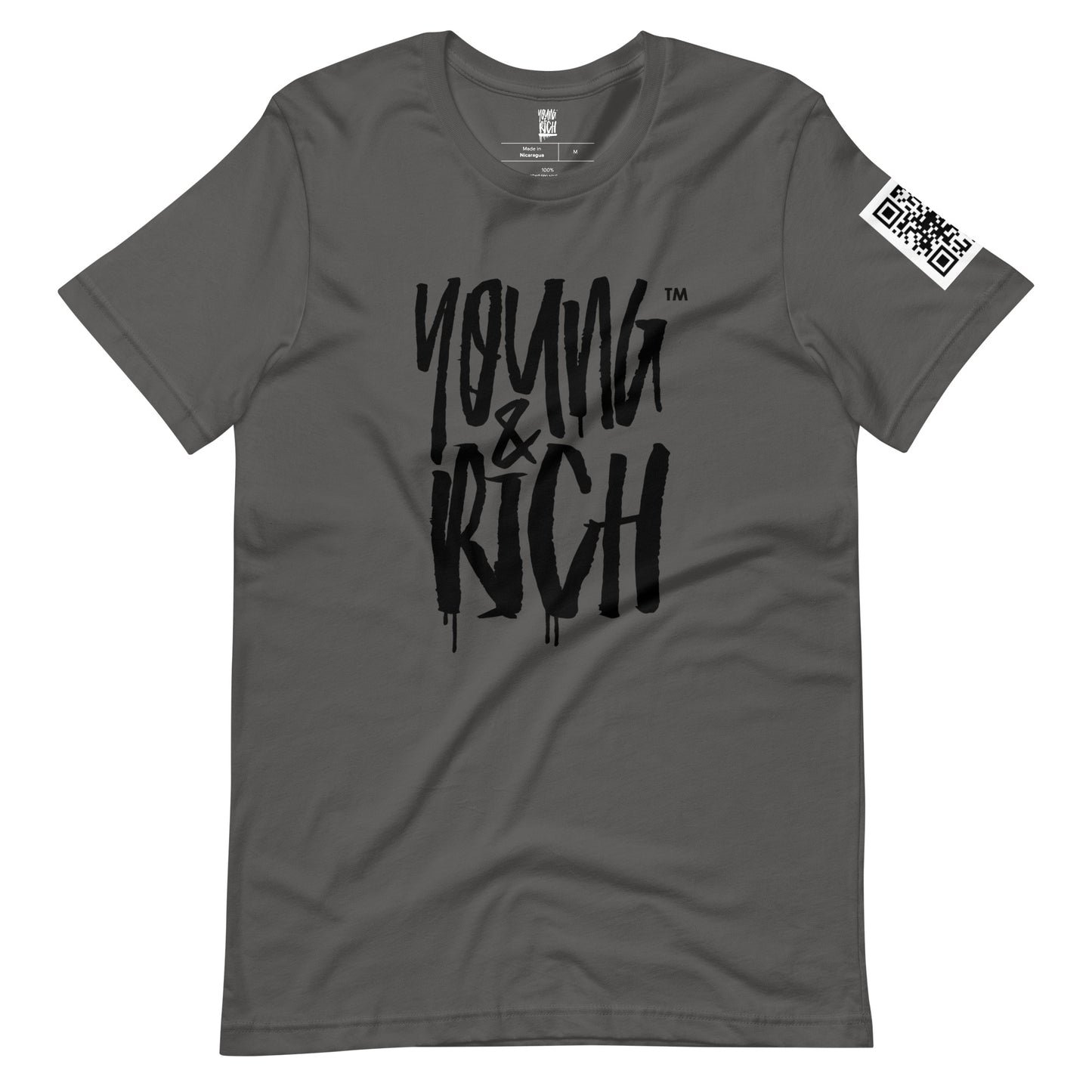 Young & Rich Paint Unisex t-shirt