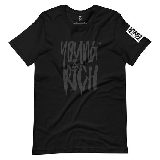 Young & Rich Paint Unisex t-shirt