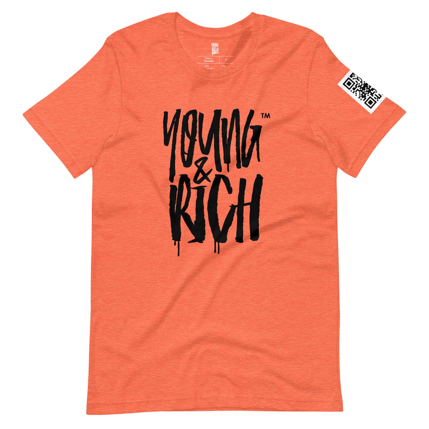 Young & Rich Paint Unisex t-shirt