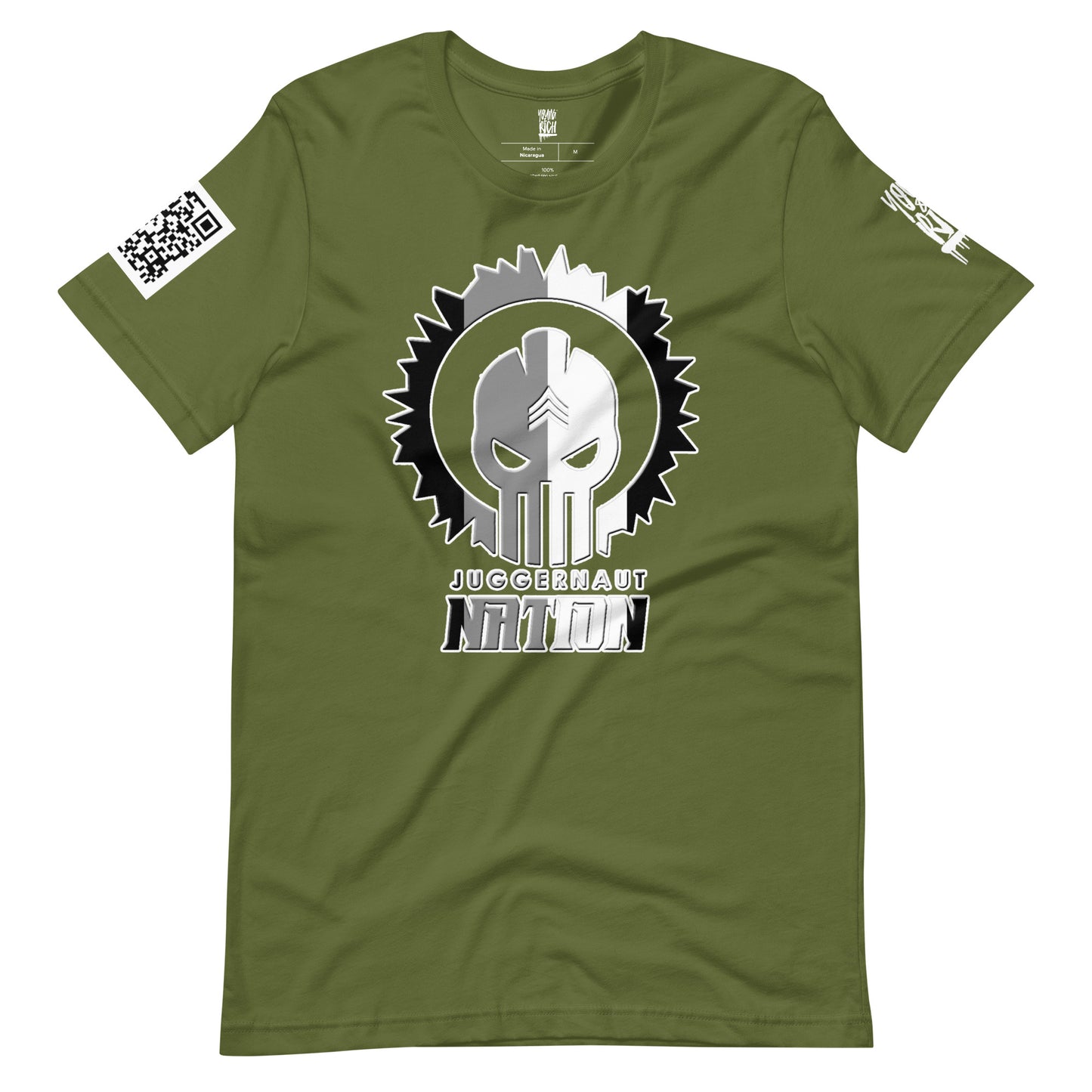 Juggernaut Nation Stripes Unisex t-shirt