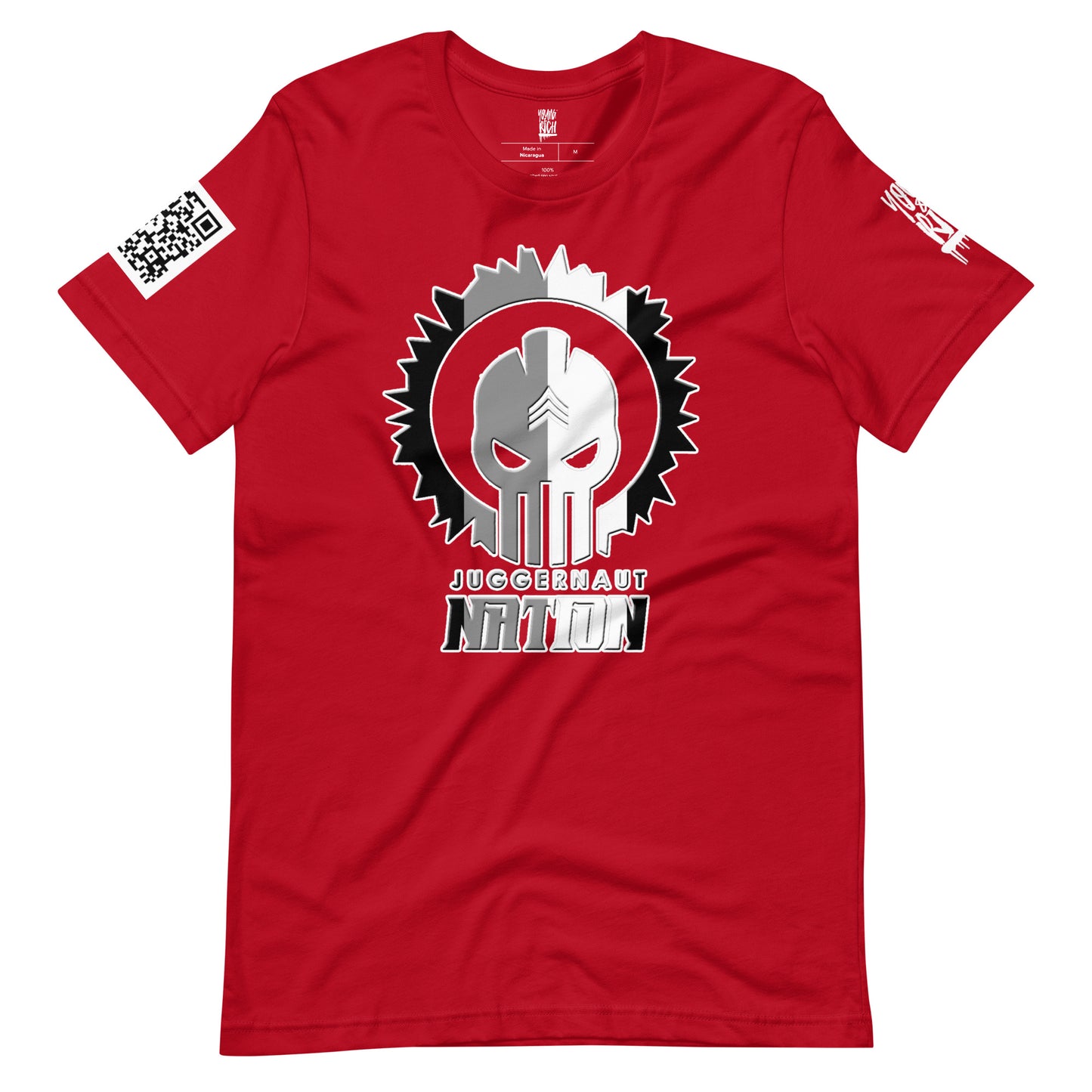 Juggernaut Nation Stripes Unisex t-shirt